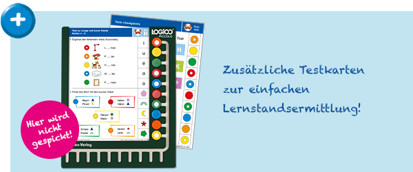Teaser LOGICO-Testkarten